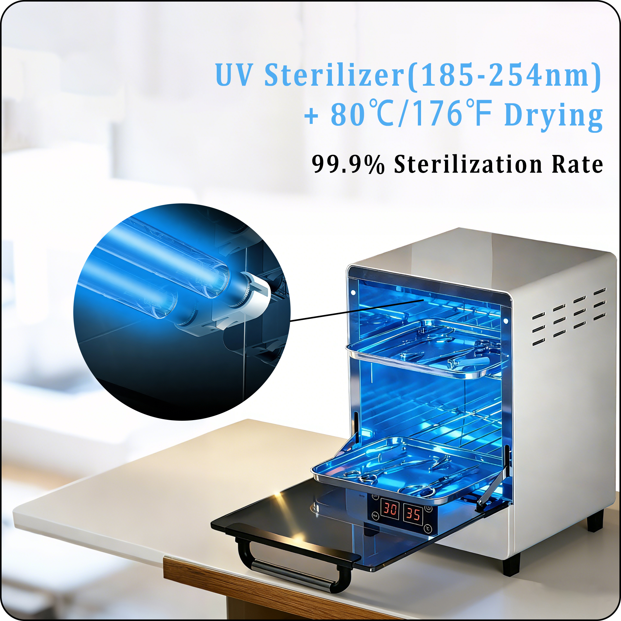 UV Ultraviolet Sterilizer with Drying System - Image 3