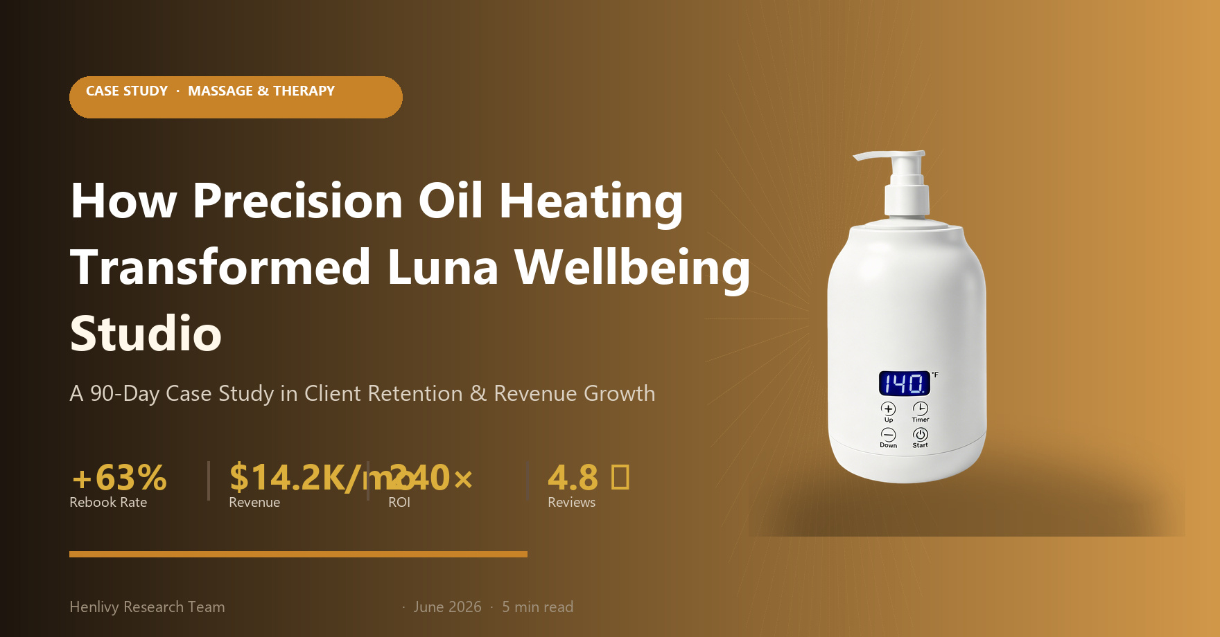 Luna Wellbeing Studio treatment room with professional equipment setup